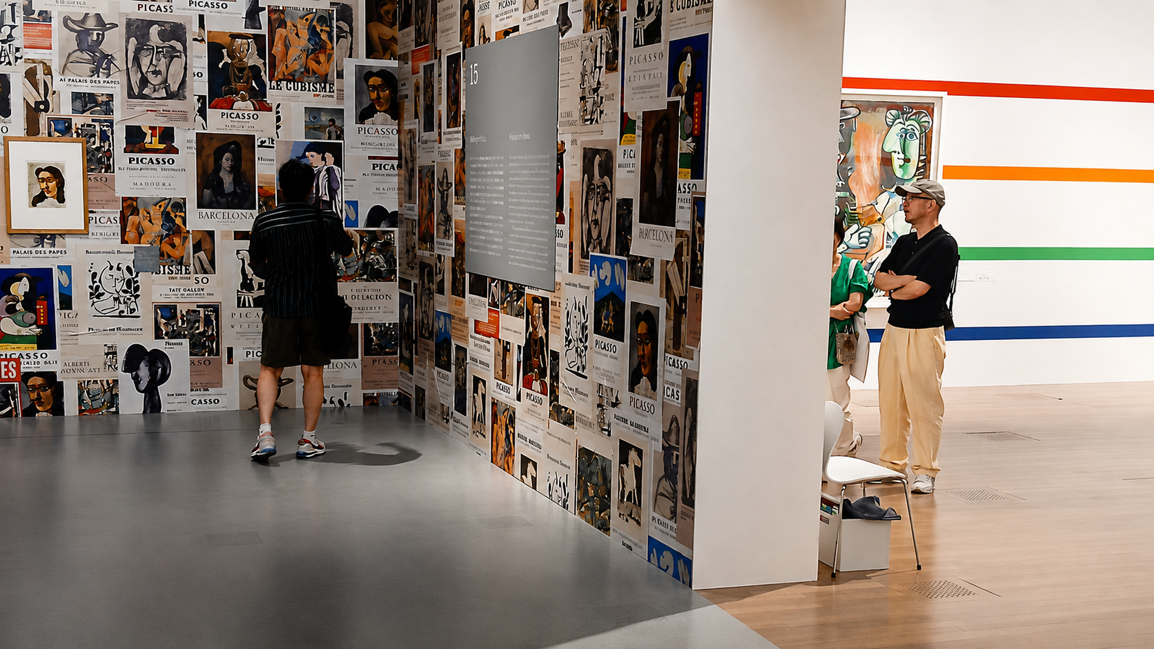 Picasso exhibition view in Tokyo